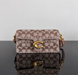 Coach Soft Tabby Shoulder Bag 20 – Brown/Mushroom