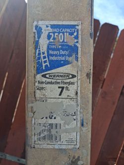 Werner 7ft.ladder