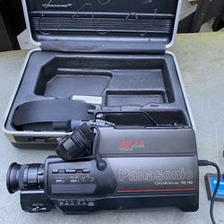 Panasonic vintage camera powered right up 