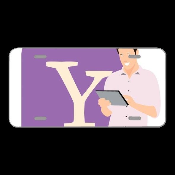 License Plate Novelty Car Front Yahoo Application Internet Web Www