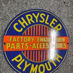 PORCELAIN Sign