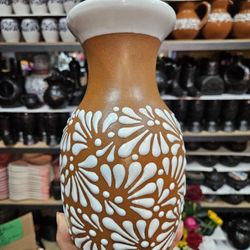 💥 Talavera Flower Vase 💐 🤍🤎
