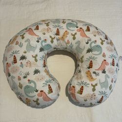 Adorable Dinosaur Nursing Pillow With Removable Cover