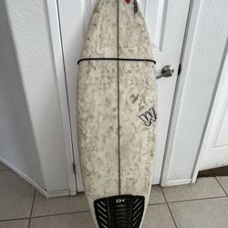 Surfboard Pocket Rocket 4.8” Clearwater Glassing 