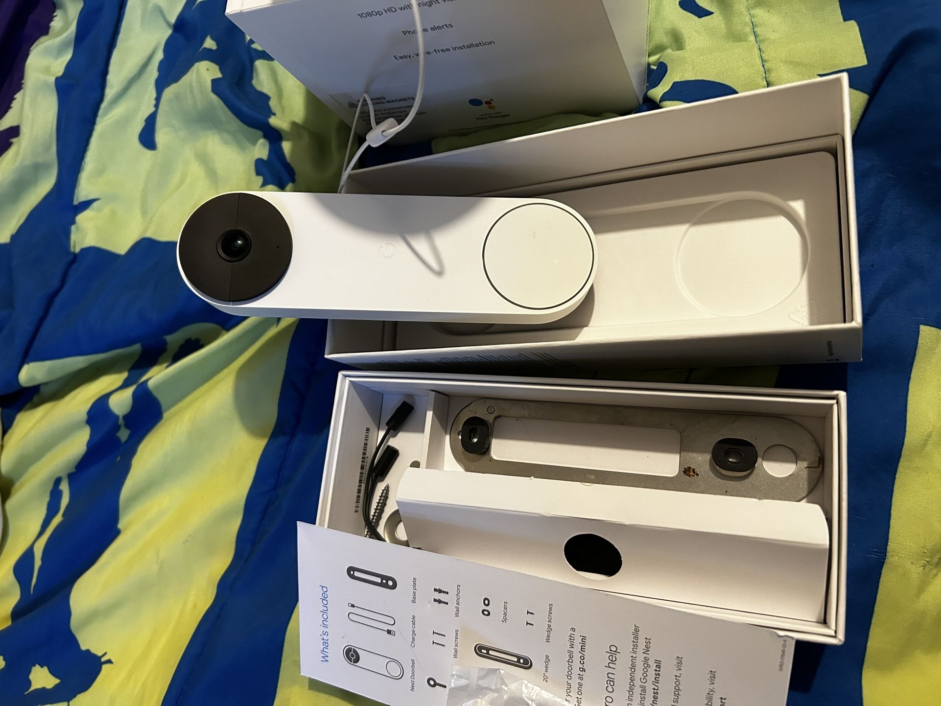 Google Nest Home Security System . Barely Used