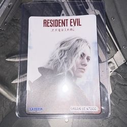 Resident Evil Requiem Deluxe Collectors Lenticular Card