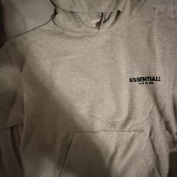 Grey Essentials Hoodie