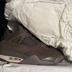 NEW 2025 AIR JORDAN 4 RETRO “A Ma Maniere Dark Mocha” Sz10