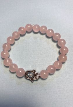 Rose quartz bracelet