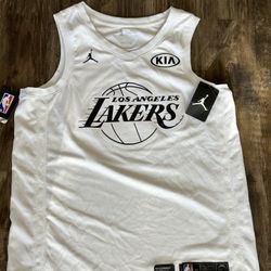 2018 Nike Air Jordan Kobe Bryant All Star Swingman Jersey White928874-112,SZ L48