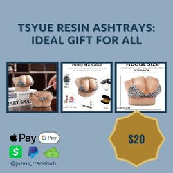 TSYue Resin Ashtrays: Ideal Gift for All