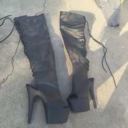 Sexy High Over Knee Boots