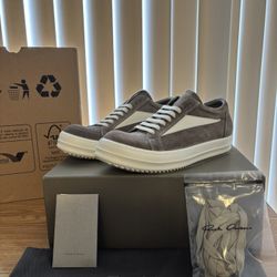 Rick Owens vans dark dusk/milk