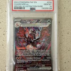 2024 Pokemon Charizard EX SIR PSA 10