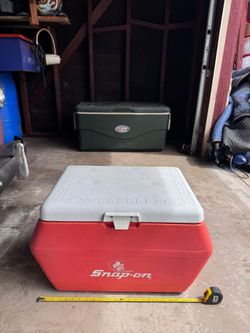 Snap on cooler