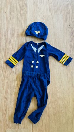 Halloween pilot costume age 1-2 years