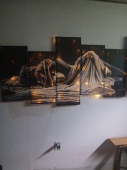 Picture with lights