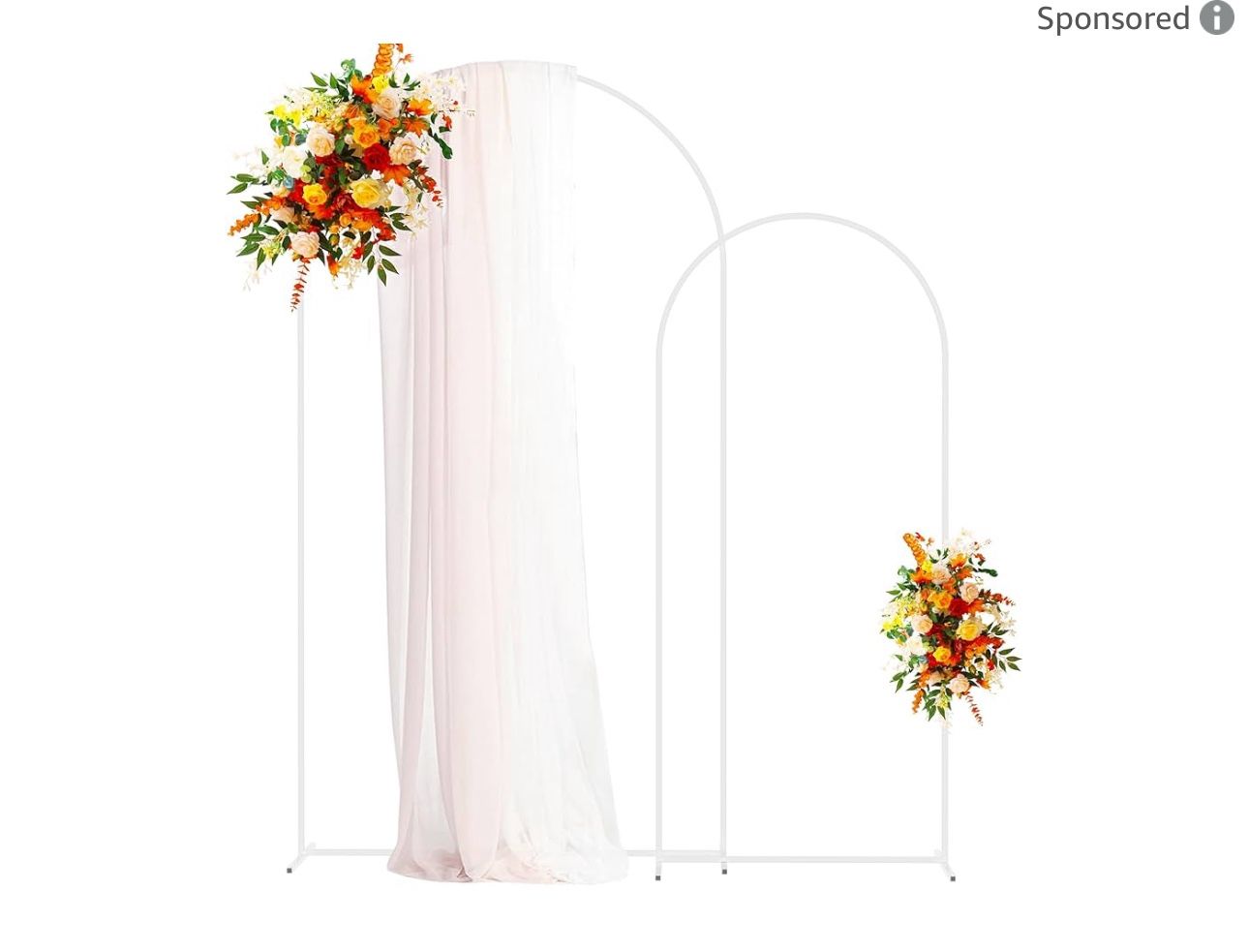 White Arch Set New