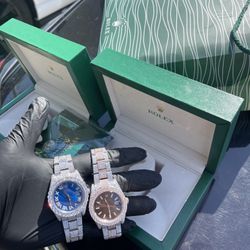 Moissanite Iced Watch Passes Testers 