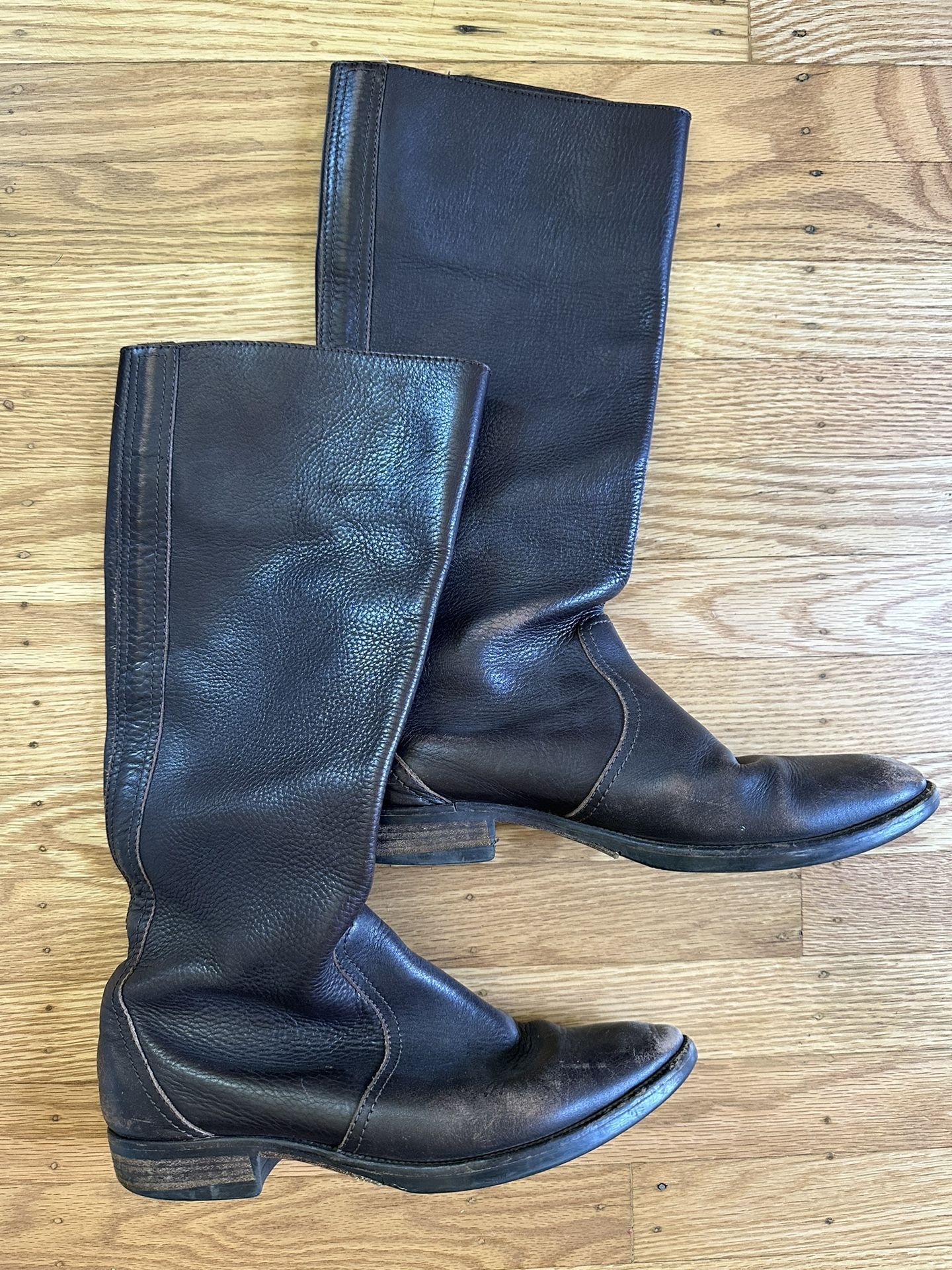 Brown Leather Women’s JCrew Boots - 8.5
