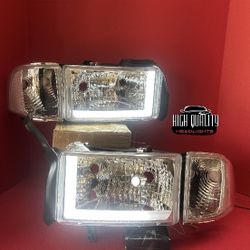 Dodge Ram 1994. 2001 Headlights.