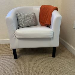 White Accent Chair