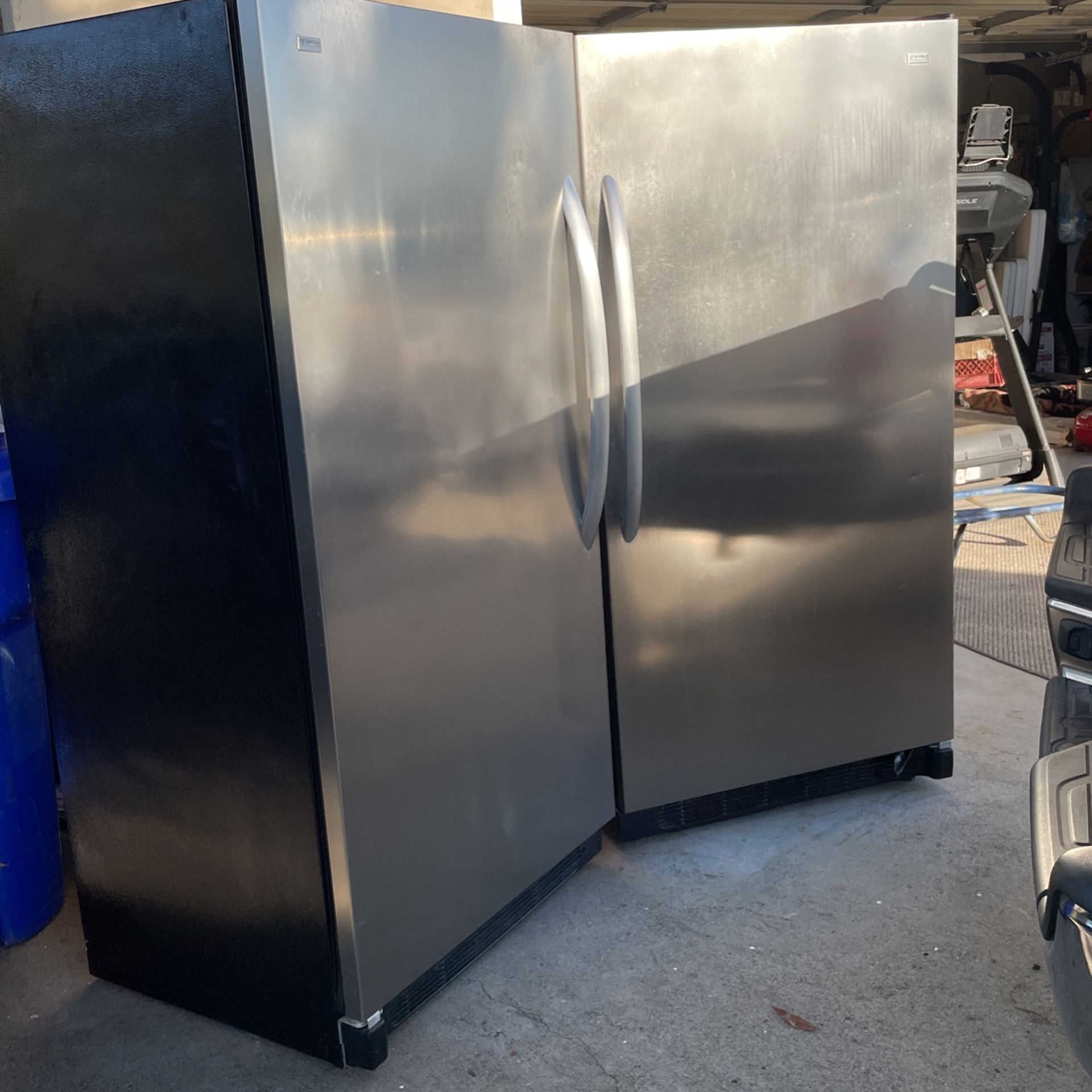 2 PC, Kenmore Elite Refrigerator & Freezer USED