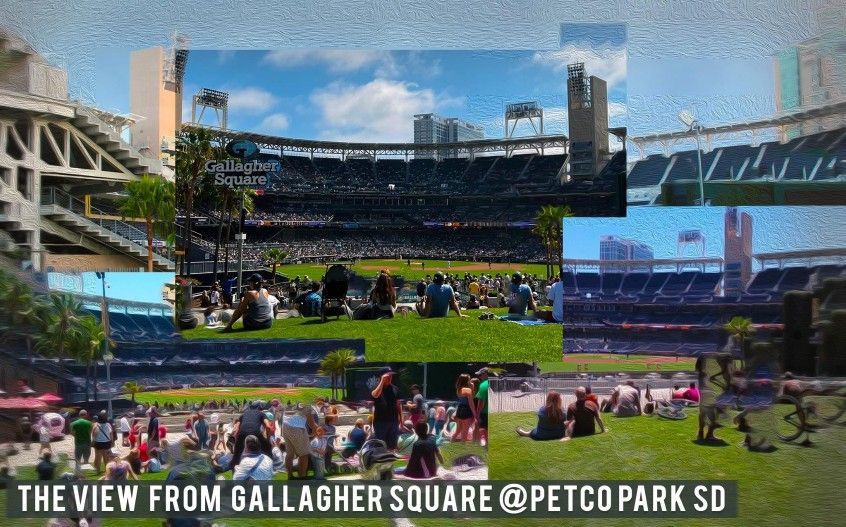 4) FAMILY PACK GALLAGHER SQUARE PARK IN THE PARK GENERAL ADMISSION