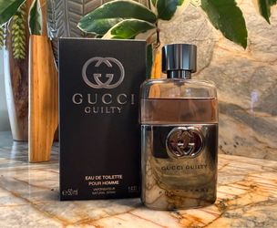 100% authentic GUCCI GUILTY POUR HOMME Eau de Toilette Cologne / Parfum / Perfume - Spray