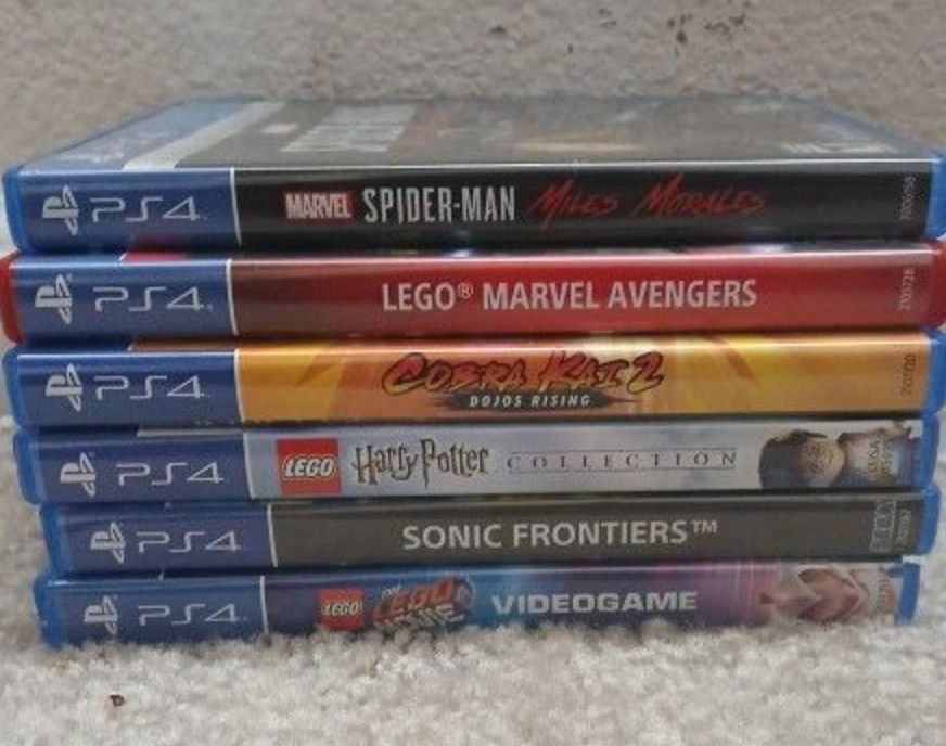 Ps4 Games All Work