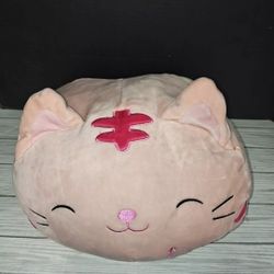 Squishmallows Stackable Paulita The Pink Cat Kitty Plush Toy 13 inch