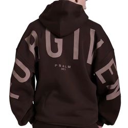 Official GLO Kingdom Essential Hoodie | Christian Oversized Hoodie, Heavyweight 360GSM Faith Sweatshirt, Cotton Fleece Pullover, Kangaroo Pocket, Ribb