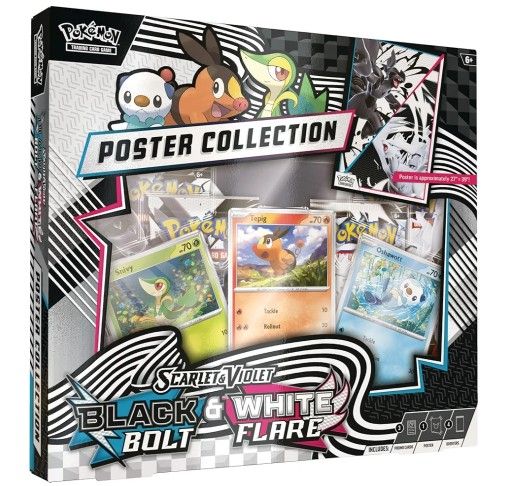 Pokemon TCG Scarlet & Violet 10.5 Unova Poster Box