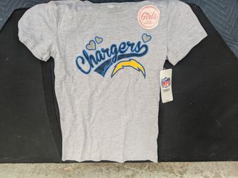 Brand New With Tags, Girls Chargers Shirt 14/16