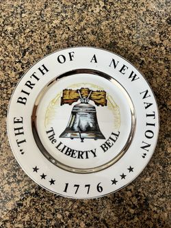 US Decorative Plate - Liberty Bell