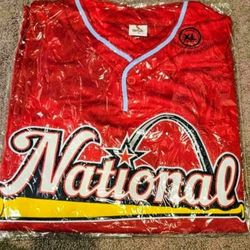 Cardinals NEW Apparel- All Star Jersey, Cards Vest, Blues/Cards Baseball Jersey, Size XL, SELL FIRM EACH $25
