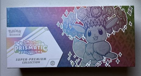 Pokemon Prismatic Evolutions Super Premium Collections SPC Box