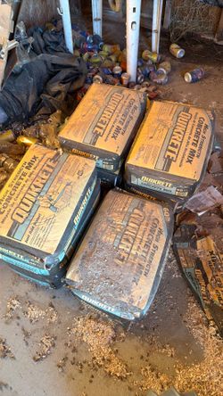 11 bags of cement