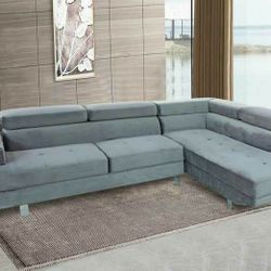 Stella Gray Sleeper Sectional

