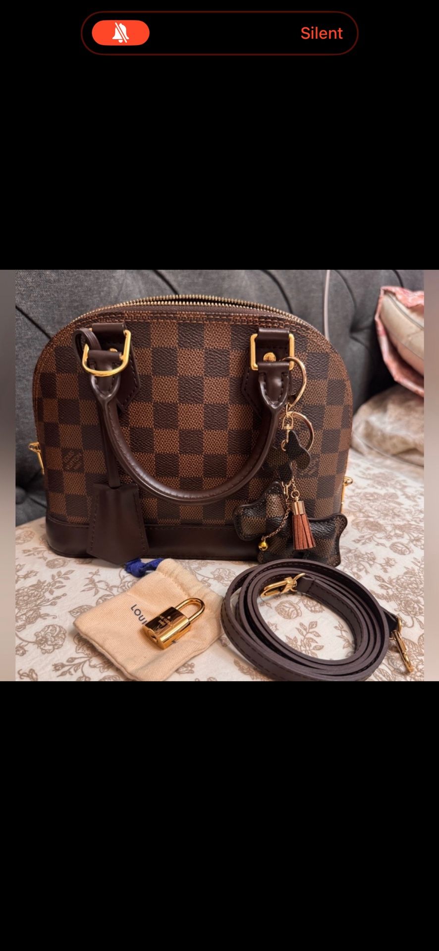 Louis Vuitton Demeir Ebene Alma Bb