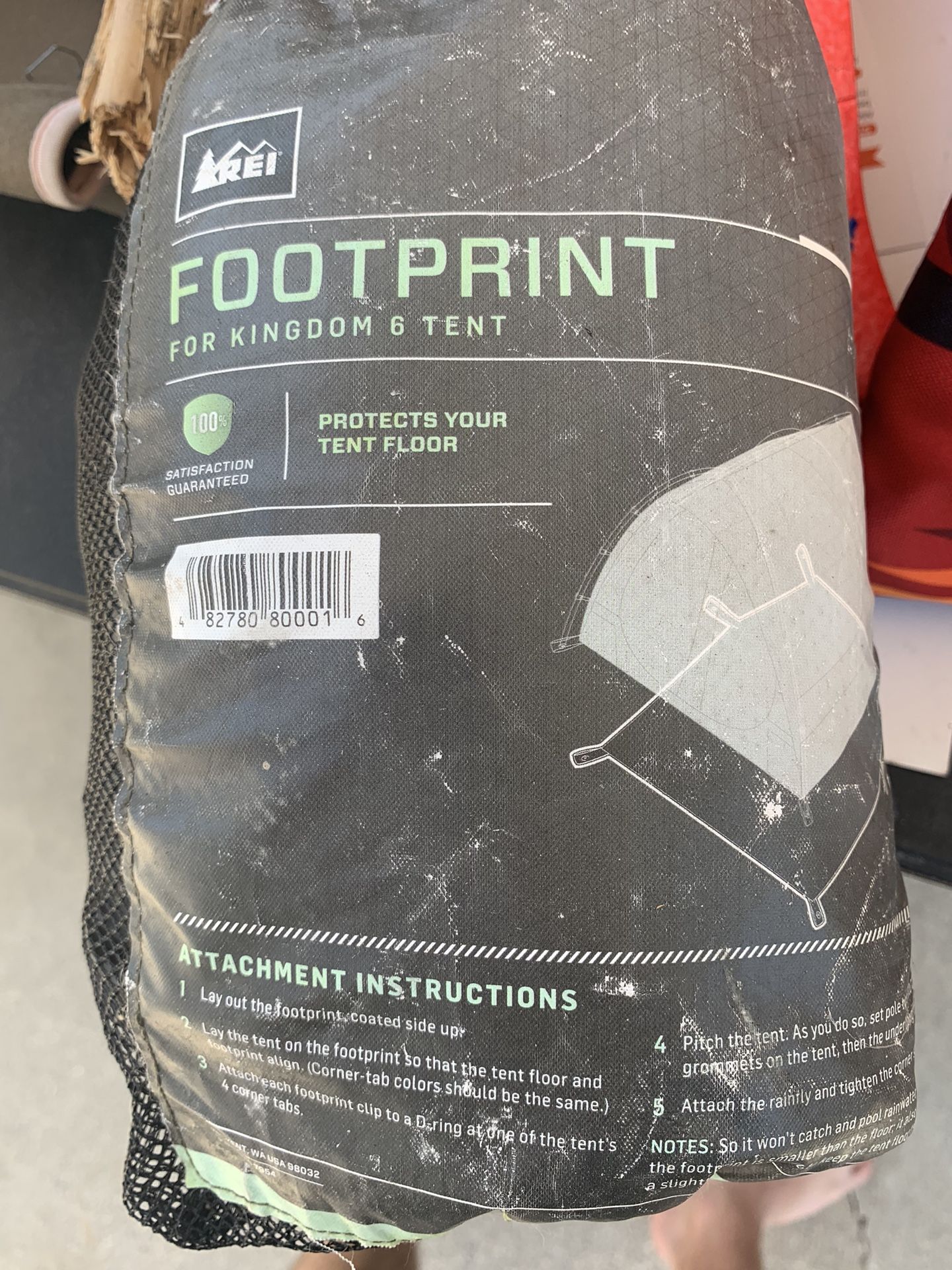 Tent Foot Print - rei Kingdom 6