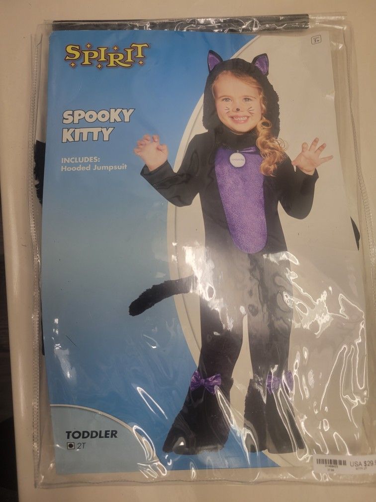 Spooky Kitty 2t Costume