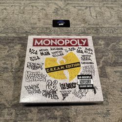 Sealed LIMITED EDITION Wu Tang Clan Official Monopoly Board Game