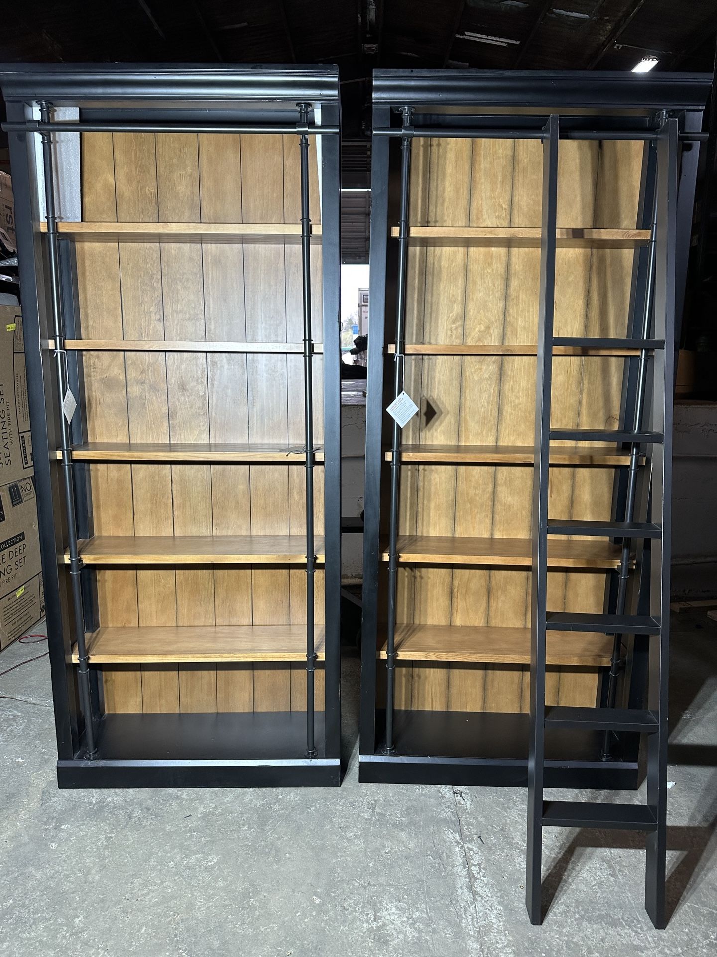 New Thomas Martin Toulouse 8’ Bookshelves