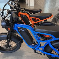 ✅ BRAND NEW - (2000W Peak)1500W Electric Scrambler Ebike, 35mph, 25-60 Mile Range 🔐FREE HEAVY DUTY 4FT CHAIN LOCK w/Ebike Purchase