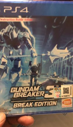 PS4 game,gundam breaker 3