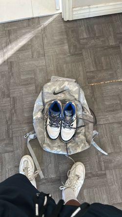 Nike Camo Backpack with Basketball Sneakers
