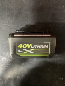 Ryobi 40V 6.0ah Battery 