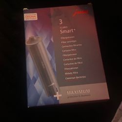 paquete de 3 cartuchos de filtro de agua Claris Smart+ de Jura para máquinas de café