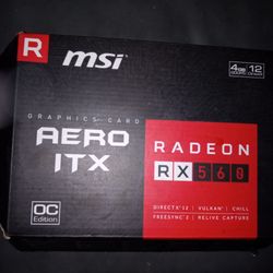 MSI Radeon Rx560 4 Gb